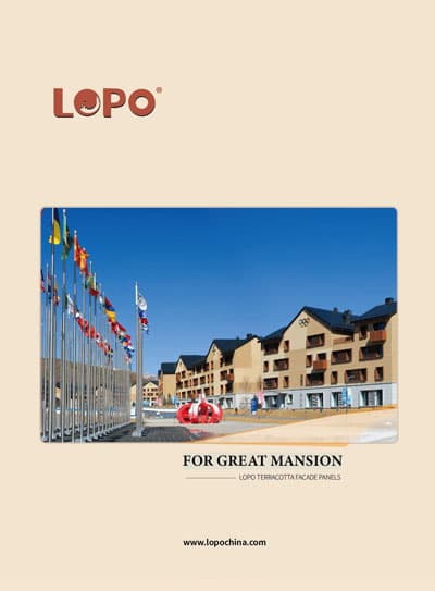 Каталог терракотовых фасадов LOPO 2023